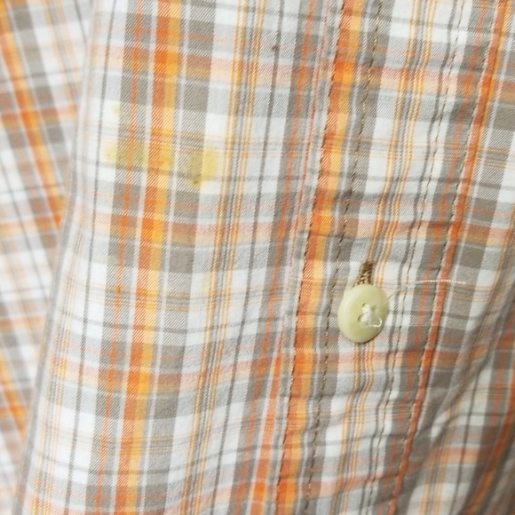 Mens Timberland Plaid Button Up Shirt - Picture 3 of 6